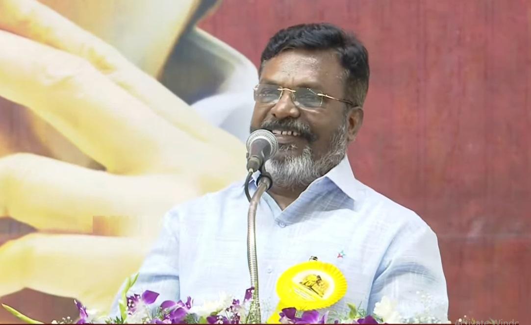 “விசிக என்றும் திமுகவுடன் மூன்றாவது குழலாக…” – காஞ்சி பவள விழா கூட்டத்தில் திருமாவளவன் பேச்சு